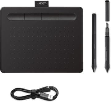 Wacom Wacom Intuos S grafična tablica, brezžična, s peresom 4K