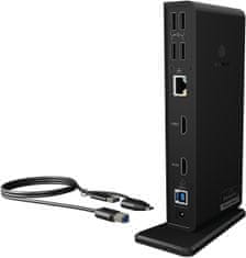 IcyBox ICY BOX USB-C Docking Station 11-v-1 (2x HDMI, 6x USB 3.0, Gb LAN)