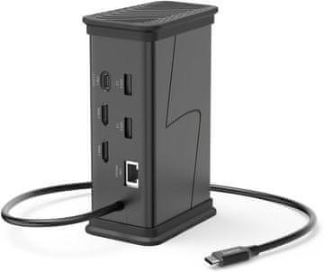 Hama Hama USB-C Docking Station 9v1, 4K HDMI, Ethernet, Audio
