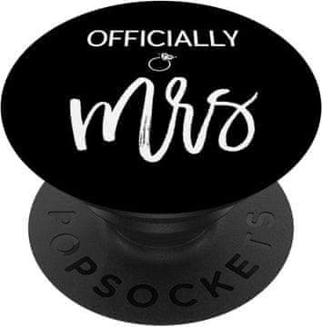 Ring Ring Graphics Script Officially Mrs - PopSockets nosilec za pametni telefon