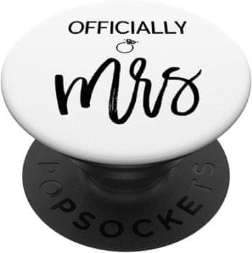 Ring Ring Graphics Officially Mrs - PopSockets nosilec za pametni telefon