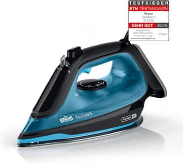 BRAUN Braun TexStyle 5 SI5256 BL parno likalnik, 2400W, FreeGlide 3D ploščo