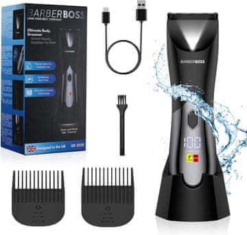 slomart BarberBoss intimni trimer, vodoodporen, za moške