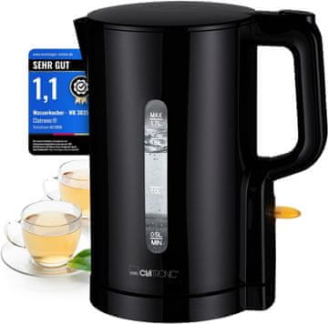 Clatronic Clatronic grelnik vode 1,7 L, 2200 W, za hitro segrevanje, brez BPA