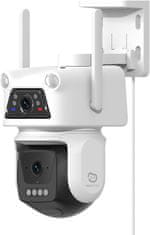 View Beans View zunanja nadzorna kamera WLAN 10MP Dual objektiv, 360 PTZ