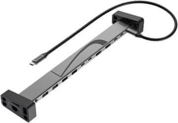 Hama Hama USB-C Docking Station Connect2Office Work, 12-portni, HDMI, USB-A, LAN