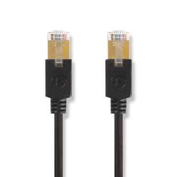 Nedis Omrežni kabel CAT6 | RJ45 moški | RJ45 moški | F/UTP | 5,00 m | Okrogla | LSZH / PVC | antracit | Škatla z okencem