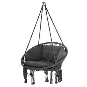 Aga Viseči stol MR4510 Temno siva