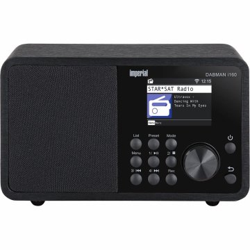 Imperial DABMAN i160 DAB+ in internetni radio Črna