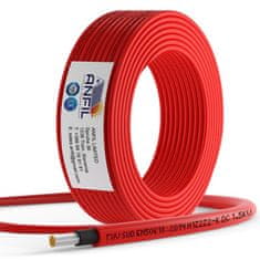 ANFIL Solarni kabel 4 mm2 (12 AWG) Rdeč., 50 cm