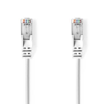 Nedis omrežni kabel CAT5e SF UTP RJ45 moški RJ45 moški 0 50 m Okrogla PVC Bela Plastična vrečka