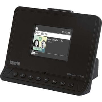 Imperial Kompaktni hibridni radio DABMAN i410 BT DAB FM internet Bluetooth črna