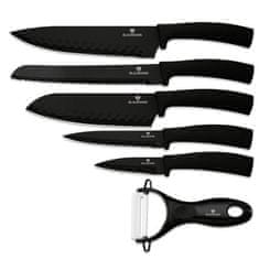 Blaumann Komplet nožev BL-5136 6 pcs Black Silver Collection