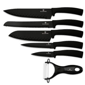 Blaumann Komplet nožev BL-5136 6 pcs Black Silver Collection