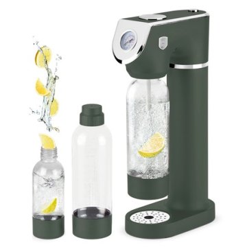 Berlingerhaus Aparat za sodo BH-9785 SODABAR + 2 Bottles Matte Green Collection