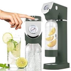 Berlingerhaus Aparat za sodo BH-9785 SODABAR + 2 Bottles Matte Green Collection