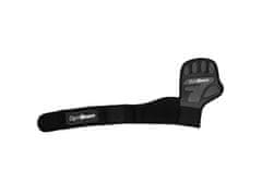 GymBeam Fitnes rokavice Heavy Grip Black z odprto dlanjo