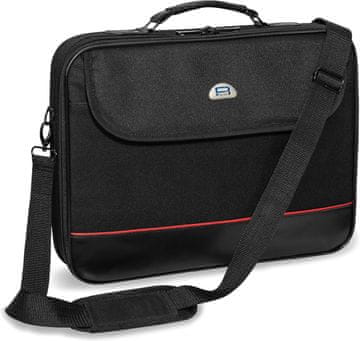 slomart Pedea Trendline torba za prenosnik do 15,6" (39,6 cm) - črna
