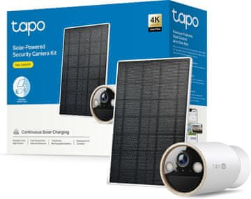 slomart Tapo C460 KIT 4K 8MP solarne nadzorne kamere zunanja, baterija, Dual-Band WiFi