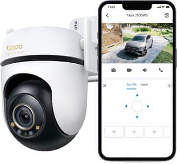 slomart Tapo C530WS 360 Zunanja nadzorna kamera 5MP, Starlight nočni vid, AI