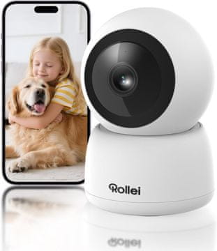 Rollei Rollei WLAN notranja nadzorna kamera 360, Indoor Security Cam