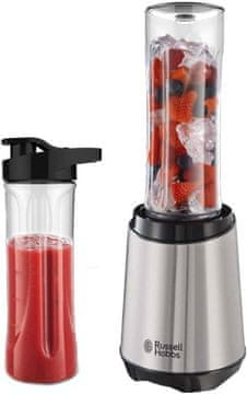 Russell Russell Hobbs smoothie mešalnik, 23.500 U/min, 2x 600ml BPA-free posodi