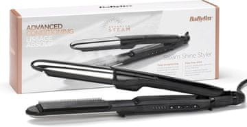 BaByliss BaByliss Steam Shine parni ravnalnik las s XL turmalin-keramičnimi ploščami
