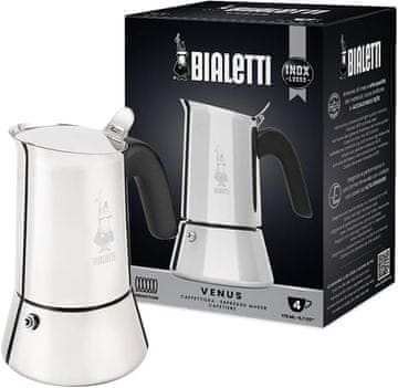 BIALETTI Bialetti Venus Induction espresso kavni aparat, nerjaveče jeklo, 4 skodelice