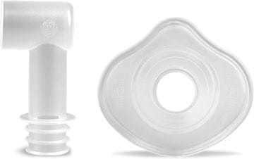 Pari PARI BABY Maske Velikost 3 z kotnim konektorjem - za otroke nad 3 leta