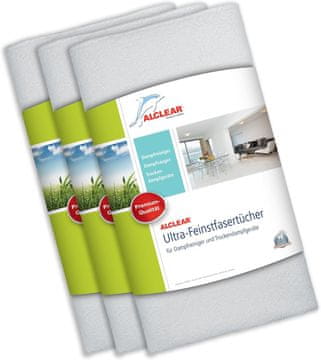 slomart ALCLEAR 3x Premium Ultra mikrof L-krpe za parni čistilnik