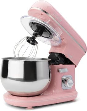 Clatronic Clatronic kuhinjski robot 1100W, 5L posoda, nastavek za gnetenje, mešanje, stepanje, do 3 kg testa