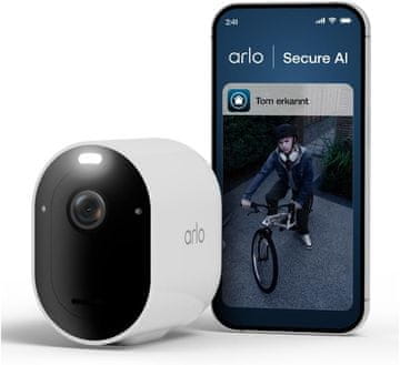 Arlo Arlo Pro 6 2K HDR nadzorna kamera za zunanjo uporabo, Akku, WiFi