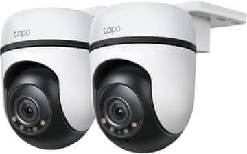 slomart Tapo C510W (2-Pack) 360 WiFi nadzorna kamera za zunanjo uporabo, barvna nočna slika