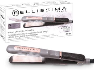 Bellissima Bellissima Steam Ceramic & Argan Oil parna pegla za lase - 3 temperature