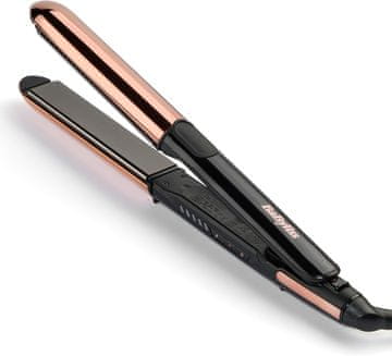 BaByliss BaByliss Straight And Curl Brilliance pegla za lase - titan plošč, ionska tehnologija proti kodranju