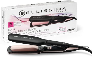 Bellissima Bellissima XL ION pegla za lase - široka, Ionizator, Keratin, 5 temp.