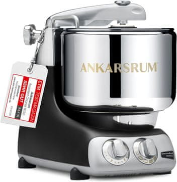 slomart Ankarsrum Assistent Original 6230 kuhinjski robot, črn