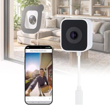 slomart Rollei 2K Window Security Cam notranja nadzorna kamera za okna