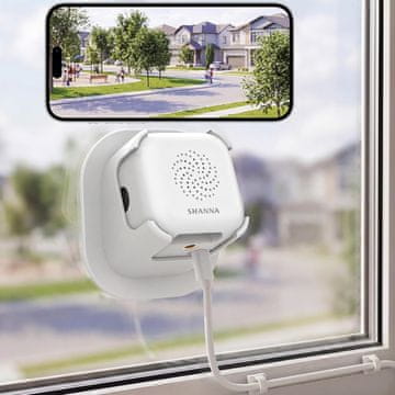 slomart SHANNA mini Wi-Fi notranja/zunanja nadzorna kamera 2K 3MP, 5GHz&2.4GHz, AI