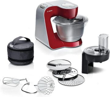 Bosch Bosch Serie 4 kuhinjski robot, 3,9L inox posoda, planetarno mešanje