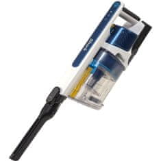SHARK Brezžični pokončni sesalnik Stratos PowerPro IZ380EU s krtačo PowerFins DuoClean, Flexology in Anti Hair Wrap, temno siva/vijolična