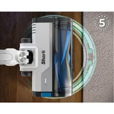 SHARK Brezžični pokončni sesalnik Stratos PowerPro IZ380EU s krtačo PowerFins DuoClean, Flexology in Anti Hair Wrap, temno siva/vijolična
