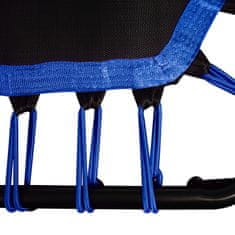 Aga FITNESS Trampolin 130 cm Modra + ročaj