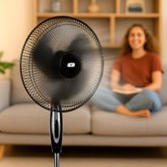 Aga Stojan ventilator 43 cm Črn 6DAZ449 - II. KAKOVOST