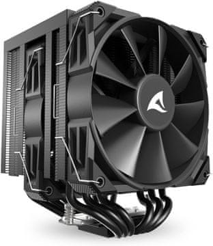 slomart Sharkoon A60 CPU hladilnik (Črn)