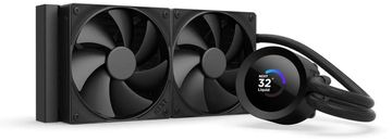 NZXT NZXT Kraken Plus 240 AIO CPU hladilnik z LCD zaslonom (Črn)
