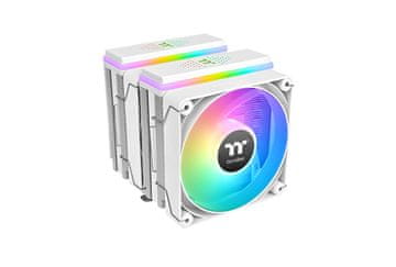 Thermaltake Thermaltake ASTRIA 600 CPU hladilnik (Bel, Dual Tower, 2x120mm PWM)