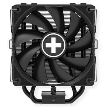 Xilence Xilence M705D CPU hladilnik, 2x 120mm črni PWM ventilatorja, 220W TDP