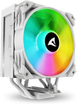 Sharkoon Sharkoon A40 CPU hladilnik, bel, RGB