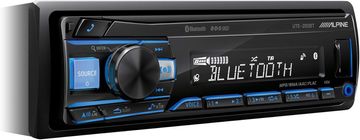 Alpine Alpine UTE-200BT avtoradio 1DIN Bluetooth, črn (RGB osvetlitev)